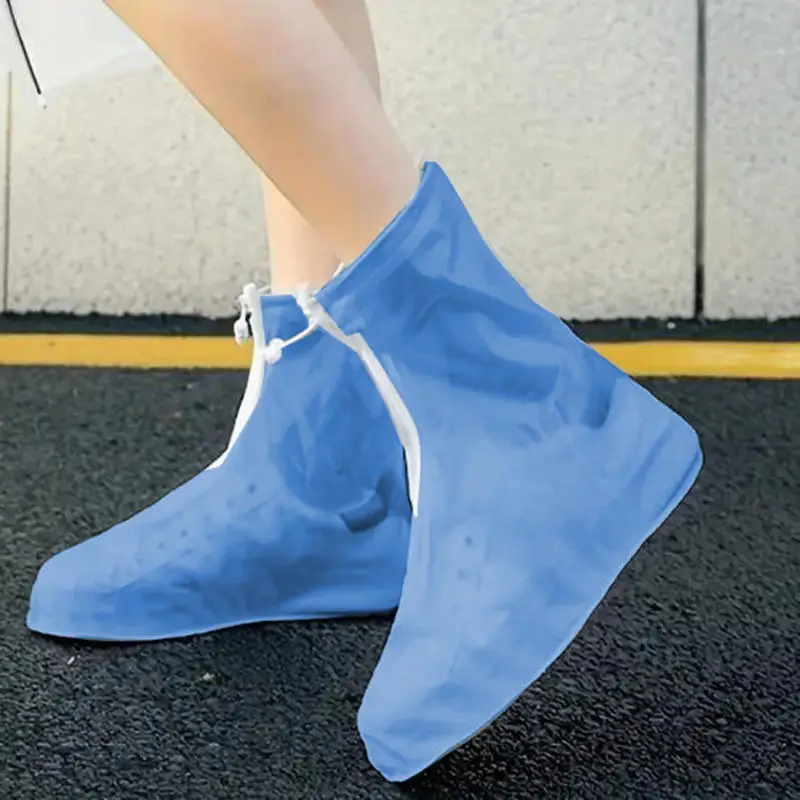 

1 Pair Rainproof Shoe Covers Non-slipThickened Wear-resistant Rainproof Shoe Covers Outdoor Travel Shoe Covers For Men And Women