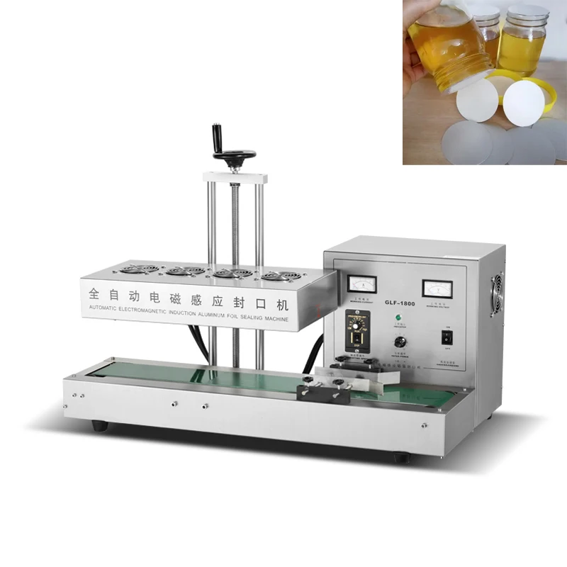 Image of Elektrische Aluminiumfolien-Kontinuierliche Induktionsversiegelungsmaschine für medizinische Kappensiegel-Verpackungsmaschinen