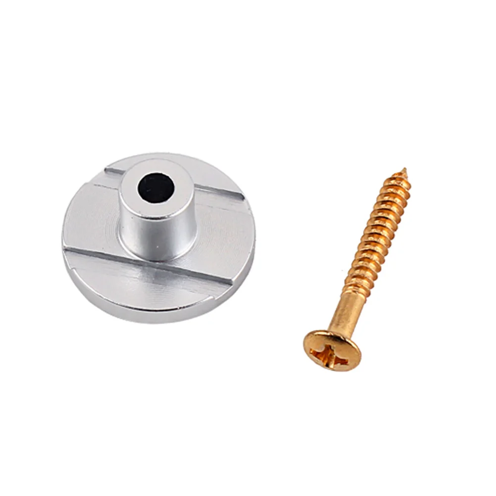 

Bass Electric Guitar Pressure String Tree Buckle Silver Aluminum Alloy Durable String Retainer Guitar Parts for Enhanced Tone