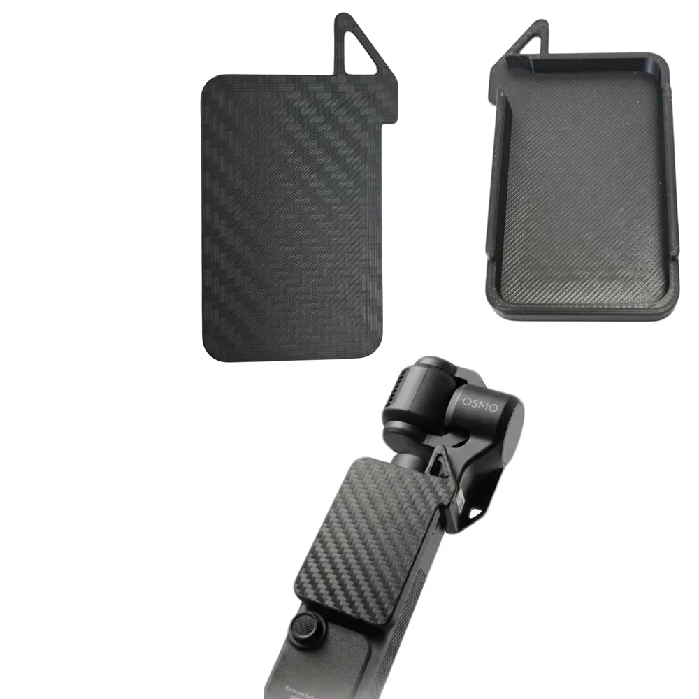 

Screen Protective Cover for DJI Pocket 4 Camera 3D Printed with Lanyard Hole Scratch Guard Anti Drop Lightweight Case Black