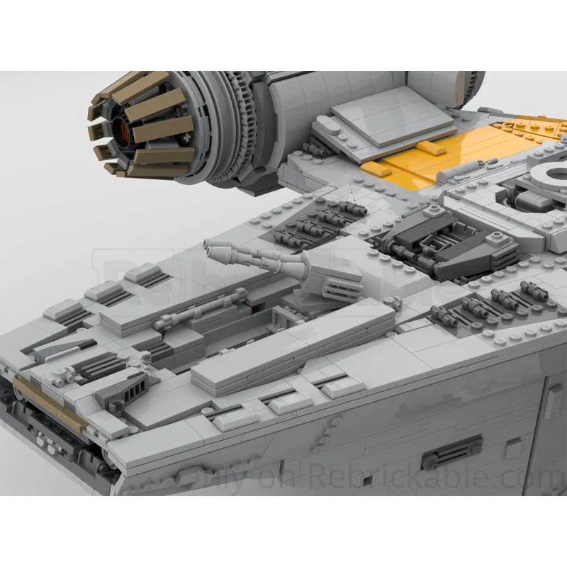 

MOC-237473 Новый город космический корабль, модель строительного блока, 7113 шт., игрушка на день рождения для мальчиков и детей, подарок на Рождество