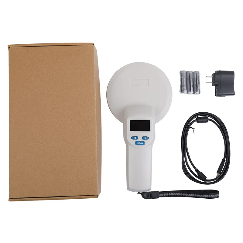 CMRFID 134,2 kHz Ohrmarke Id Reader Mini Tragbare Bluetooth Haustier Microchip Reader Scanner Tier Integrierte Reader tier