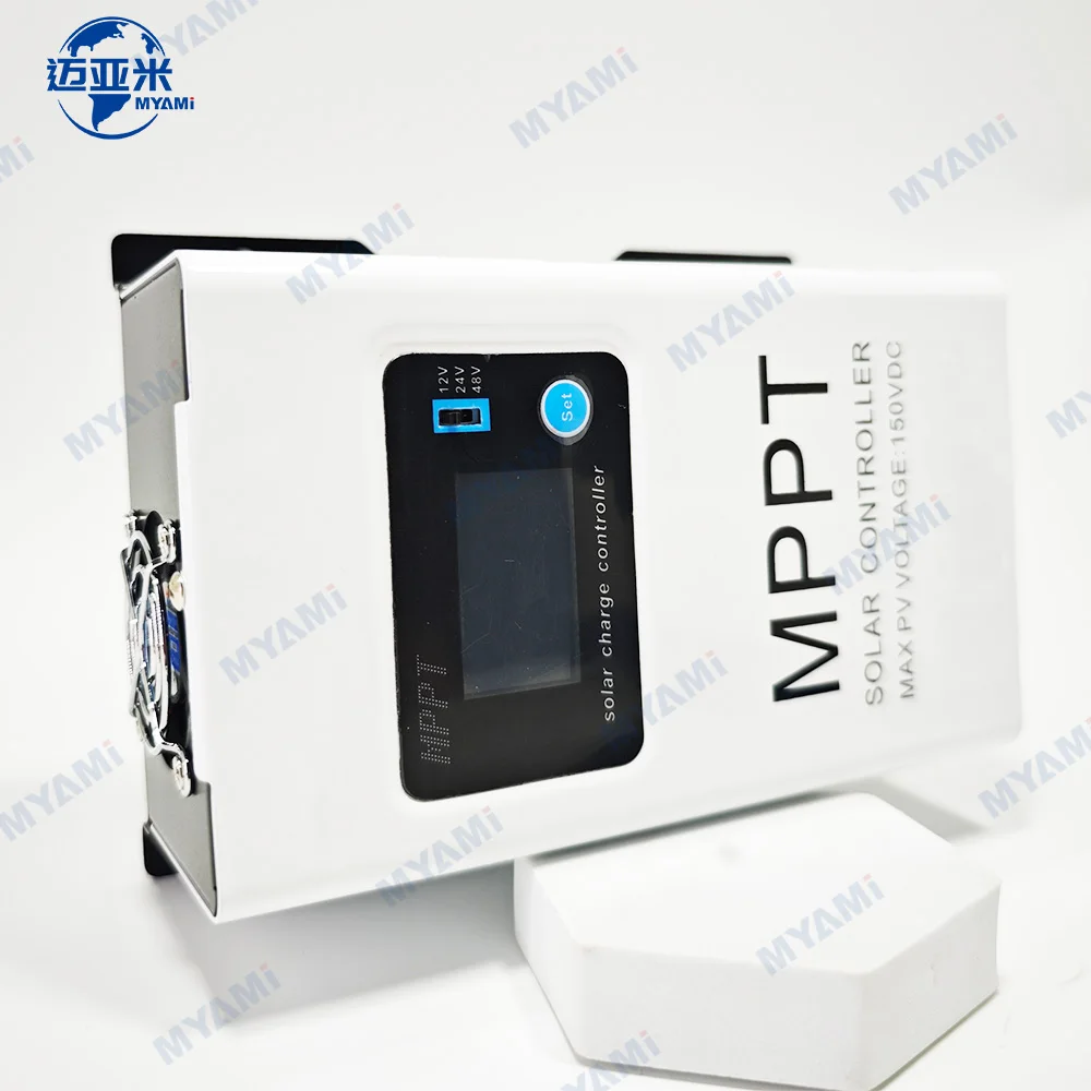 

MYAMi 30A 60A 100A 2V 24V 48V автономный контроллер заряда солнечной энергии MPPT Max PV 150V вход для домашней автомобильной солнечной системы RV