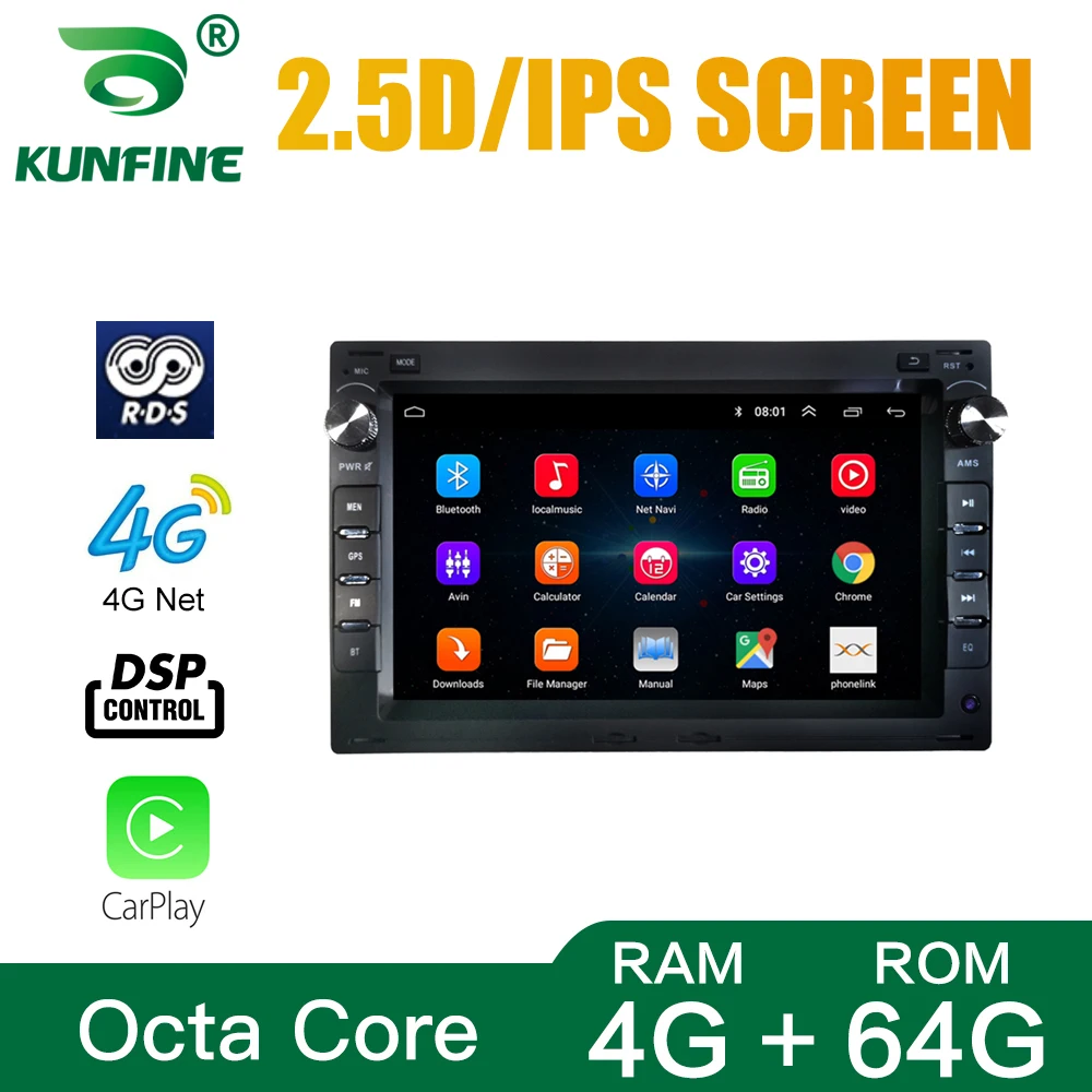 

Car Stereo For VW Passat B5 Android Octa Core 4GB RAM 64GM ROM Car DVD GPS Navigation Player Deckless Car Radio Device Headunit