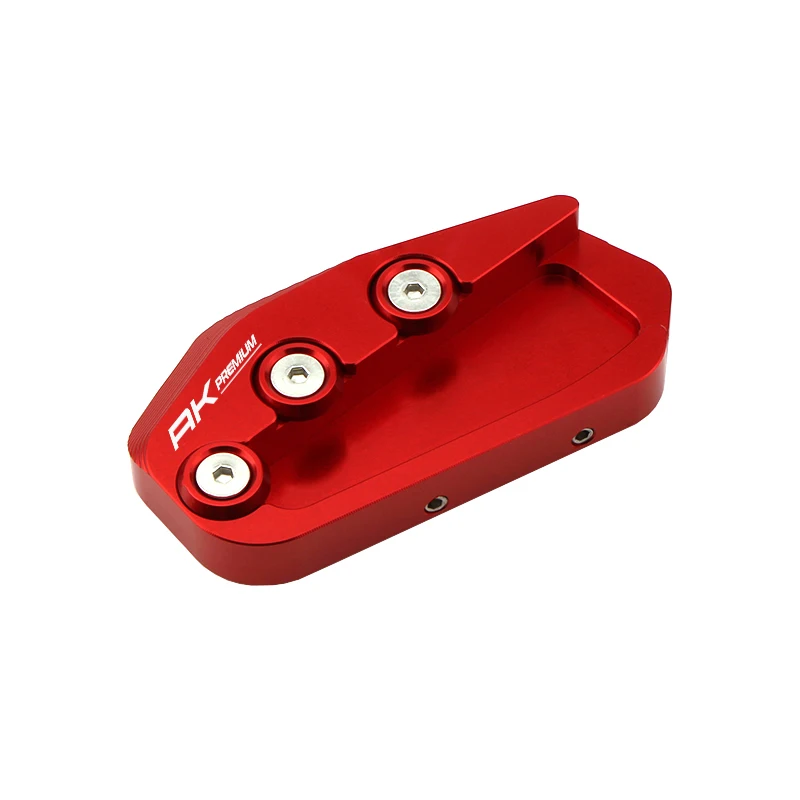Para KYMCO AK PREMIUM AK550 ak550 2023 motocicleta CNC soporte lateral extensión de caballete placa de soporte agrandar