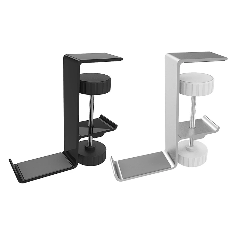 

Headphone Holder Headset Hanger Aluminum Alloy Stand with Soft Silicone Rubber for Storing and Showcasing Earphones