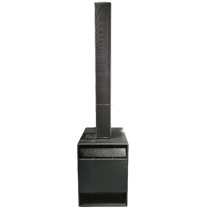 650W 6*6.5 Inch Line Array Column Speaker With 2000W Class D Amplifier 18 Inch Subwoofer Professional Stage Audio System