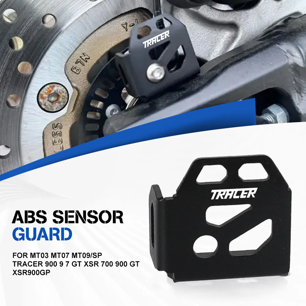 

2026 ABS Sensor Guard Cover Protector For YAMAHA XSR900 XSR700 Tracer 7 / 9 GT + 7GT 9GT XSR900GP MT03 MT07 MT09 SP 2021 -2025