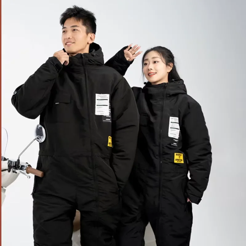 Motorcycle Riding Clothes Windproof Warm Clothing Integrated Quick Wear Cold Proof equipment Fishing Skiing Riding Equipment