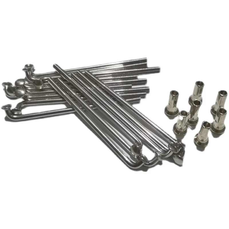 10pcs/lot 10g E-bike spoke motorcycle stainless steel spoke steel line diameter 3.18mm/ length 65-175mm