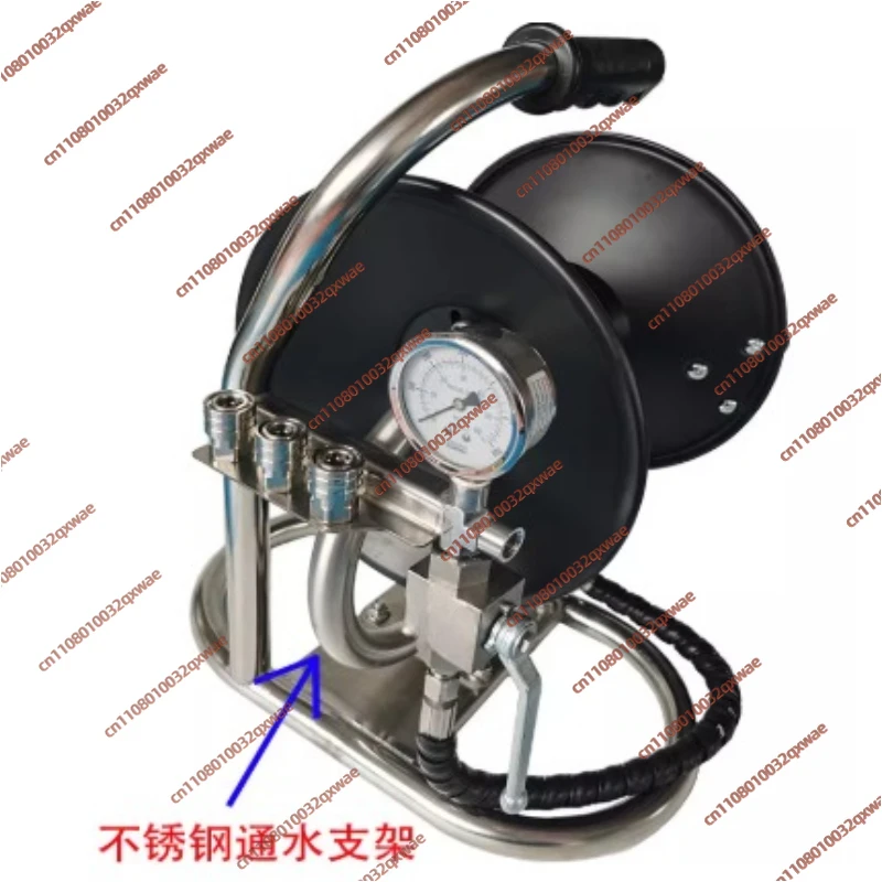Portable - Pipe , Dredging Hand Reel, Collector, Car Washing High-Pressure Storage Rack