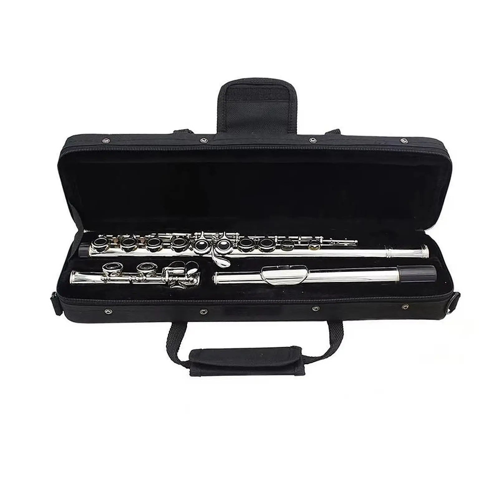 Portable 16 Hole Flute Carrying Bag Multifunctional Portable Wear Resistant Lightweight Flute Storage Box Music Instrument Case