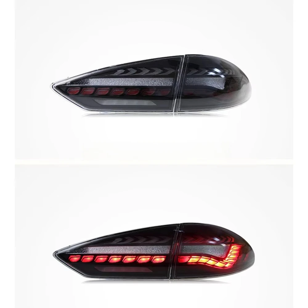 Car Styling LED TailLight for Mondeo Fusion 2019 2020 2021 Taillights Rear Lamp LED DRL Signal Brake Reversing Parking Facelift