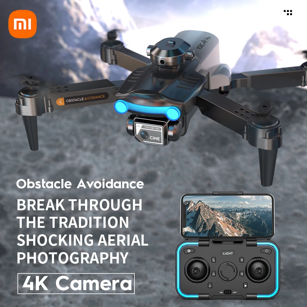 XIAOMI NEW A8 Pro Drone 4K HD Dual Camera GPS Professinal Aerial Photography Folding UAV WIFI RC Helicopter Obstacle Avoidance