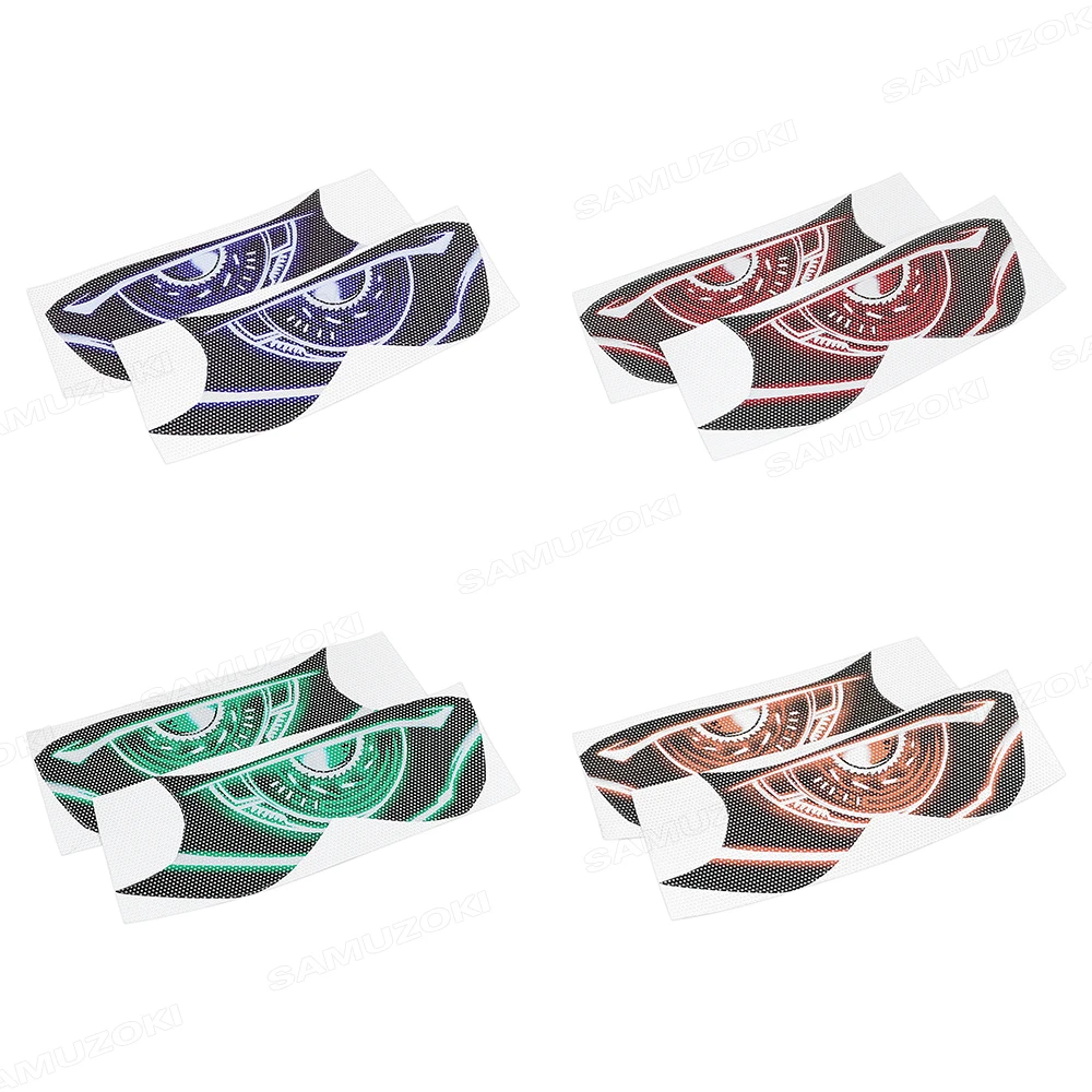 

Motorcycle 3D Front Fairing Headlight Guard Stickers Head light protection Stickers For Kawasaki ZX-14R ZX14R ZX 14R 2012-2016