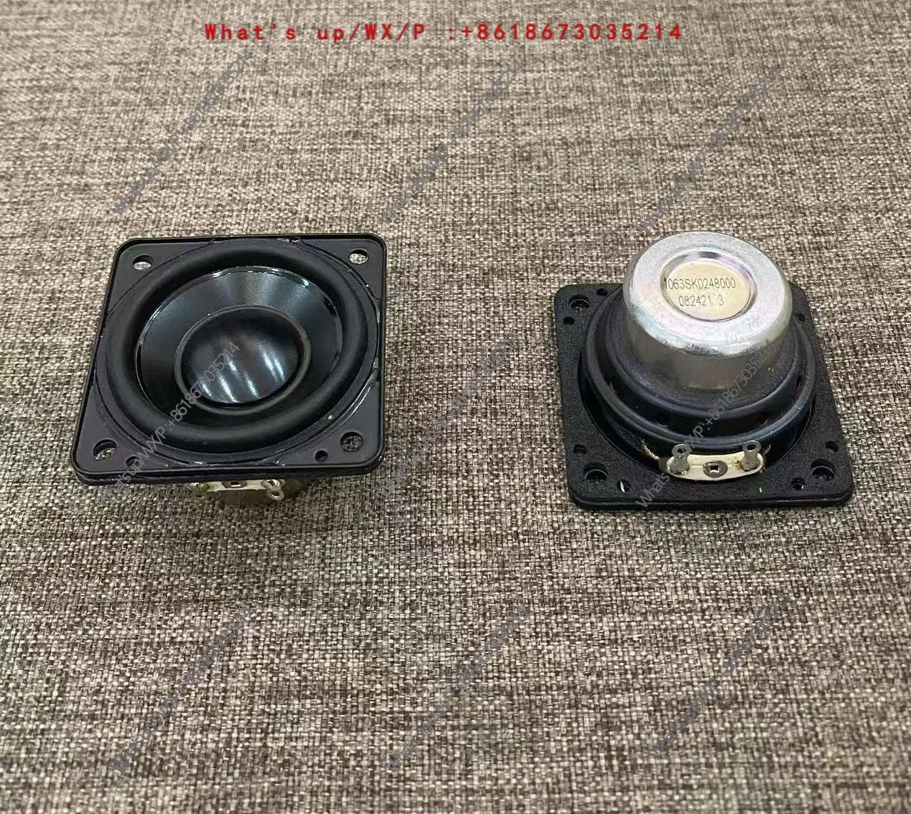 10 pcs 1.75-Inch full-range speaker aluminum basin, high school bass, high-end neodymium magnetic Bluetooth audio speaker