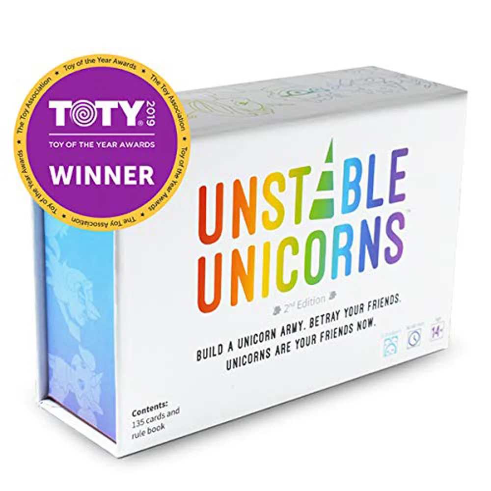 Unicorns card game Christmas Special Nightmares Expansion Explode Original Imploding barking Streaking Zombie Board game Kitten