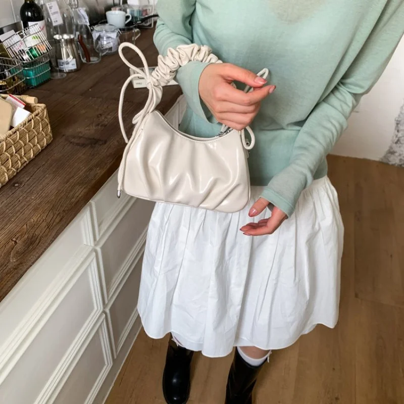 

Современная женская сумка через плечо, минималистичный кожаный кошелек через плечо, женская тонкая сумка, защита от RFID, безопасность