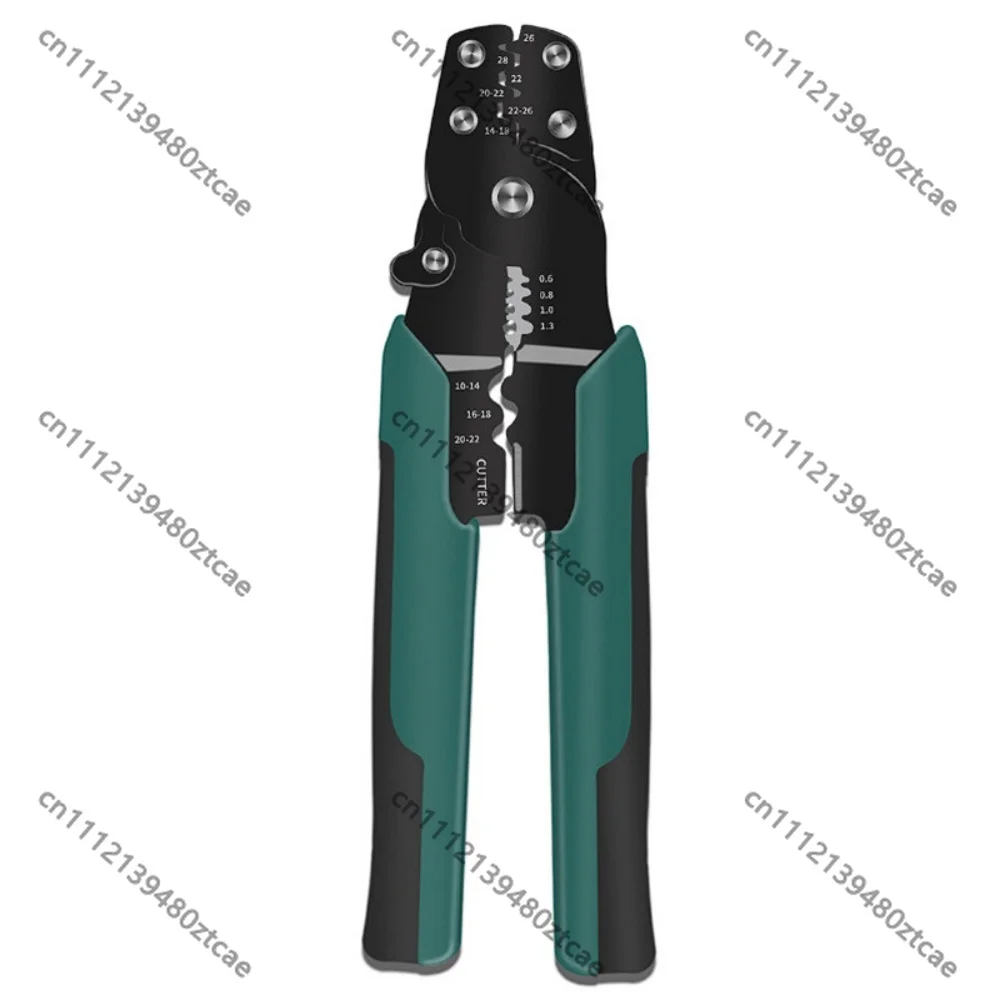Multifunctional Wire Stripper Crimper Cutter 22-10 AWG Electric Cable Terminal Crimping Pliers Tool