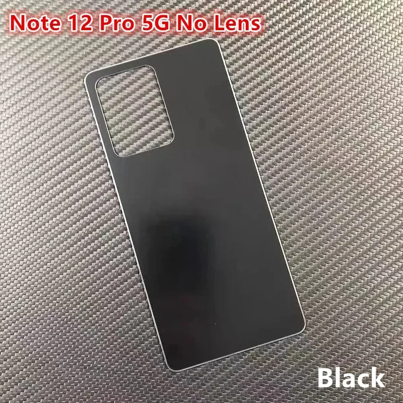 Note12Pro 5G Osłona tylnego panelu baterii do Xiaomi Redmi Note 12 Pro 5G Obudowa tylna Wymiana części zamiennych + obiektyw aparatu — zdjęcie produktu 4