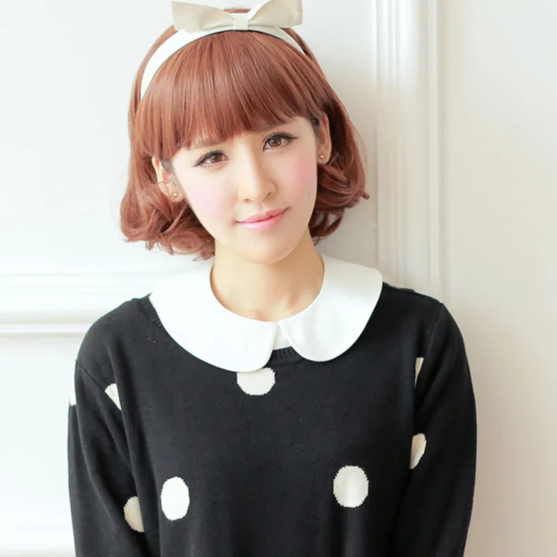 Sweater Shirt Decoration Autumn Winter Spring Fake Collar Fashion Simple Commuting Style With Half Shoulder Round