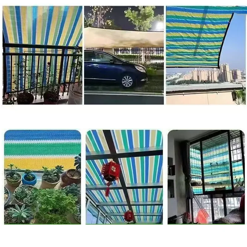 

Colorful outdoor garden camping, hiking bike tent, sunshade net, high-density polyethylene gardening sunshade cloth,sunshade ne﻿