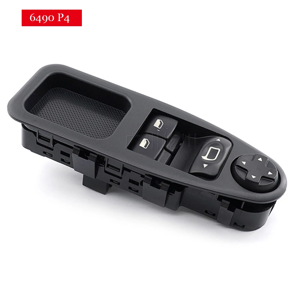 

Auto Electric Window Switch for Fiat For Scudo For Dispatch 2007 2019 Platform Box MPV Models OEM Code 6554 ZH 6490 P4 Car Part