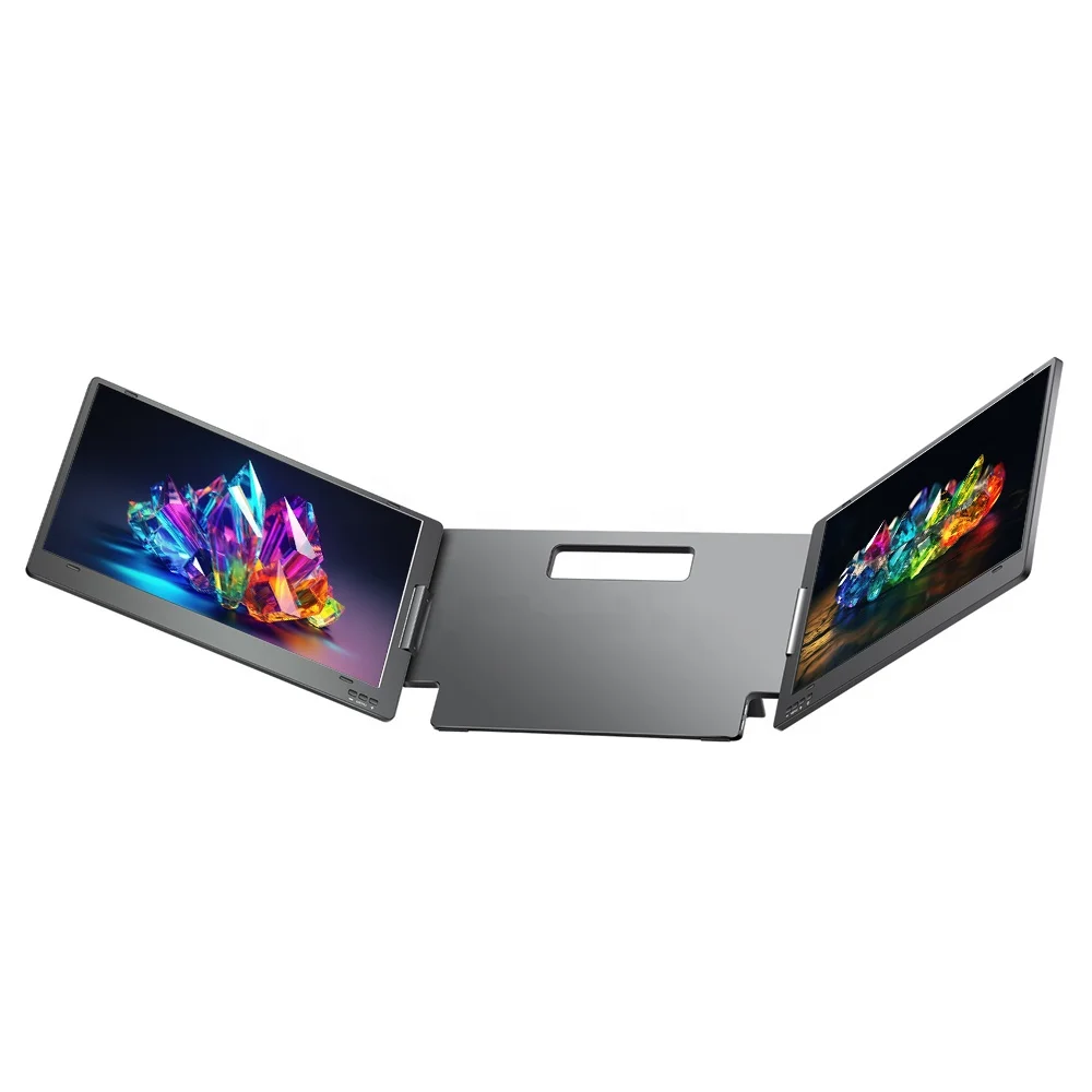 

Manufacturer Thin Case Portable Foldable 14 Inch 1080P Full HD USB Type-C For Expand Mobile PC Laptop Gaming Notebook