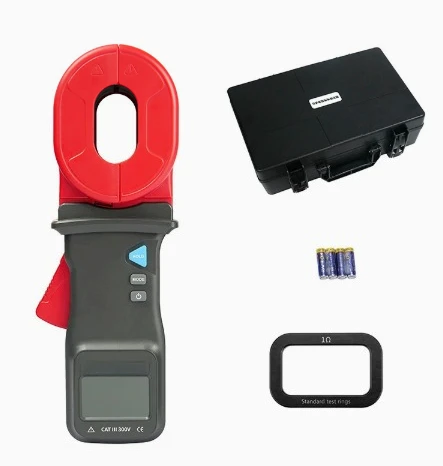 Grounding Resistance Tester Clamp Meter for Electricians High Precision 2000A Range Compatible with ETCR2000X ETCR2000C