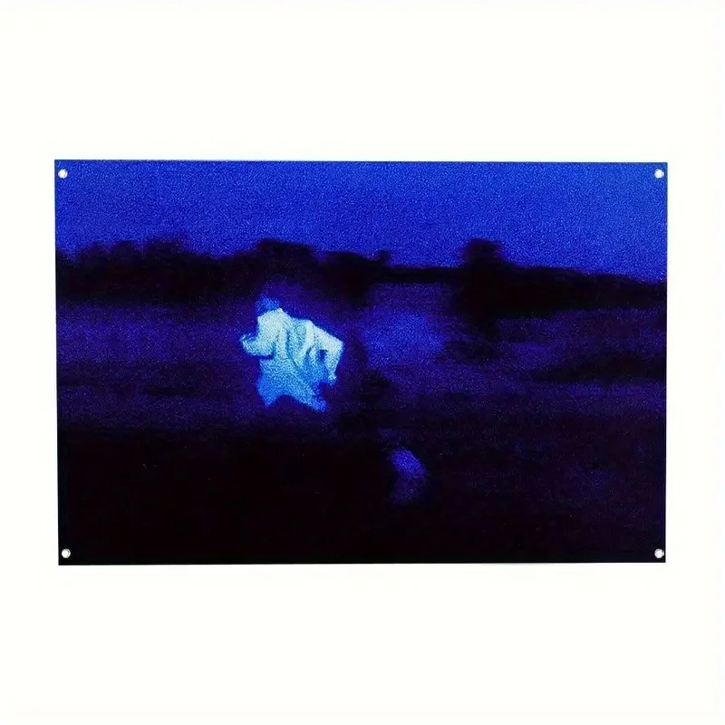 1pc Bright Blue Polyester Wall Hanging Flag, Ideal for Man Cave, College Dorm & Outdoor Use, Perfect Music Gift