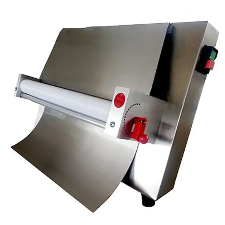 New 220V 18 Inch DR-3C Wide Automatic Fondant Machine Stainless Steel Electric Pressure And Noodle Machine Pizza Press
