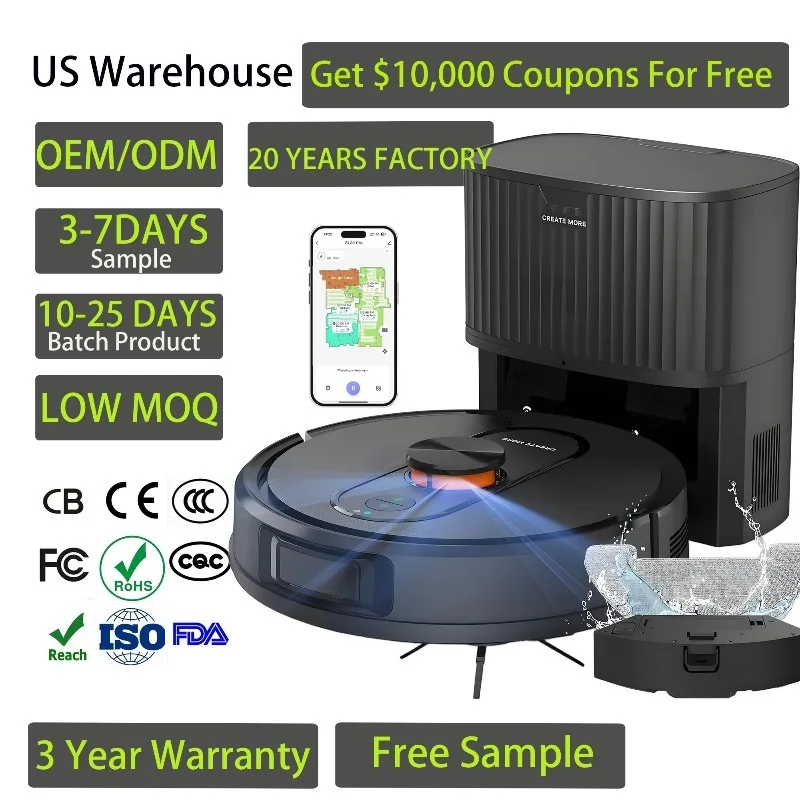 Multifunction Floor House Cleaning MoppingSelf-emptying Dustbin Sweeping Aspirateur Aspiradora Robot Vacuum Cleaner