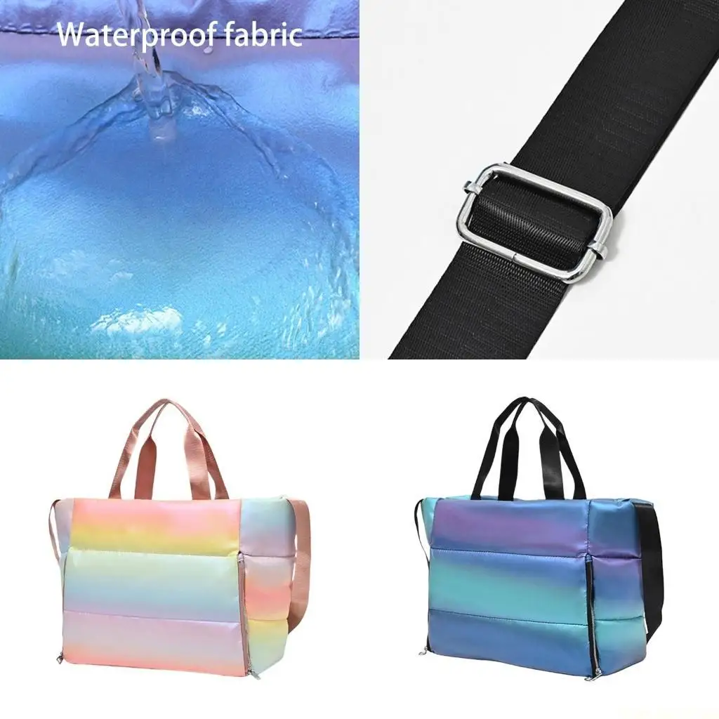 

X90D Fitness Bag Travel Bag Travel Bag Luggage Bag Sport Bag PU Leather Overnight Bag