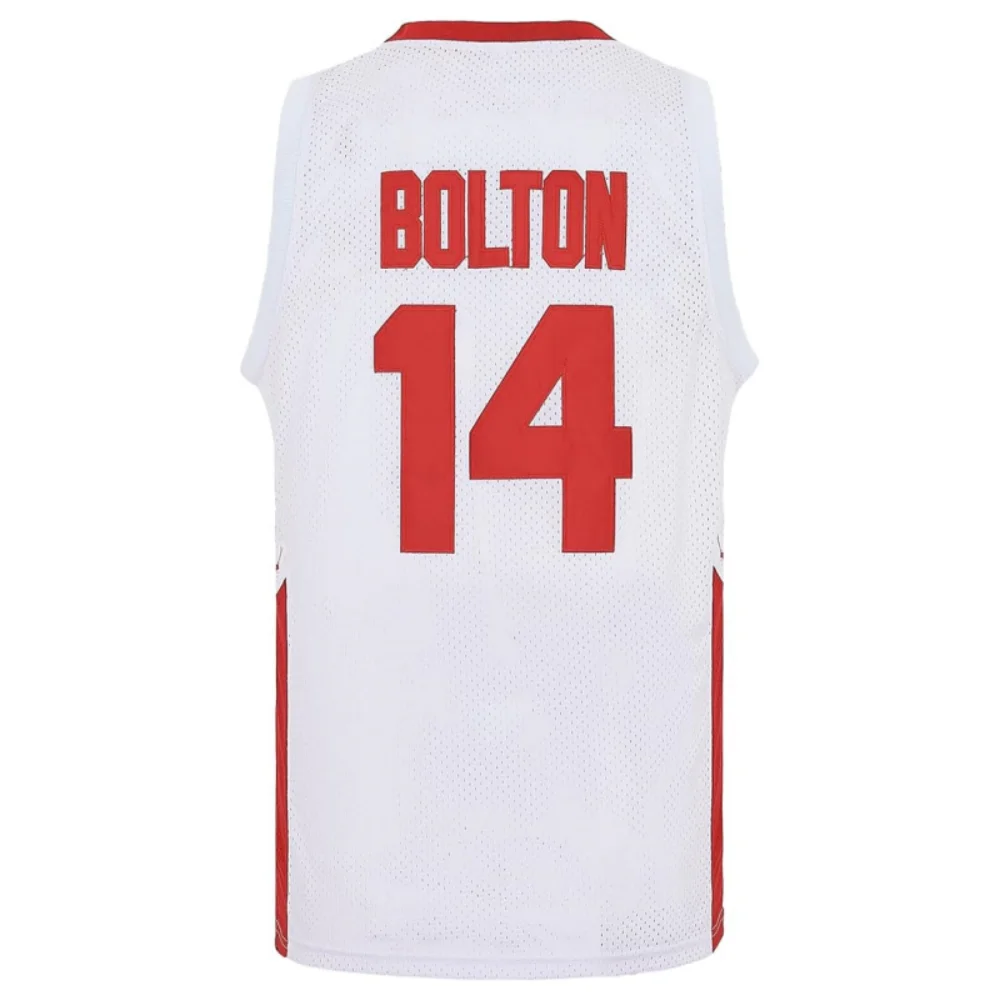 Movie Wildcat High School #14 Troy Bolton Basketball Jersey Sports Sleeveless Jersey Men's Classic Outdoor Sports Jersey Top