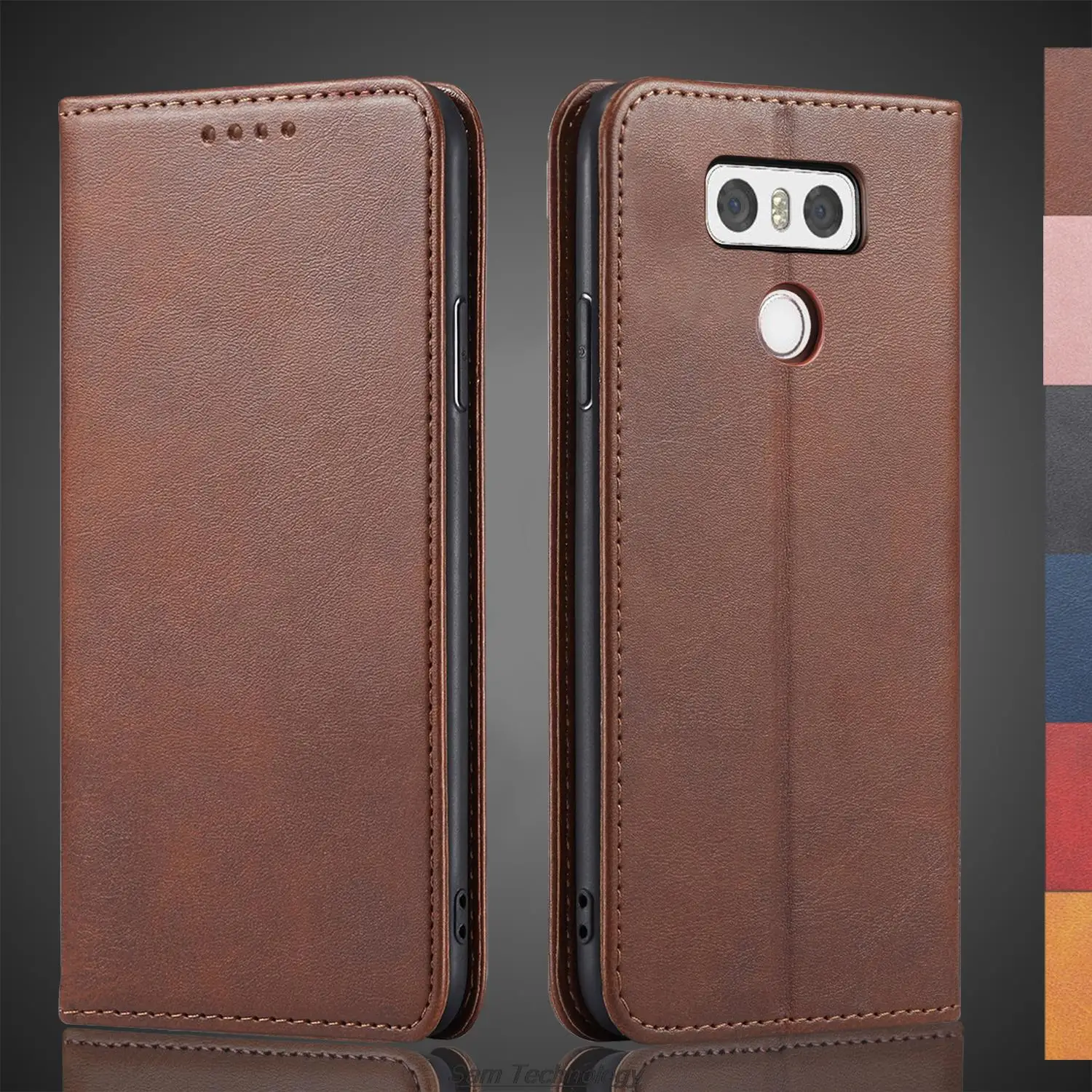 

Кожаный чехол с магнитным притяжением для LG G6, кобура с откидной крышкой, чехол для LG G6, кошелек, сумки для телефонов, Fundas Coque