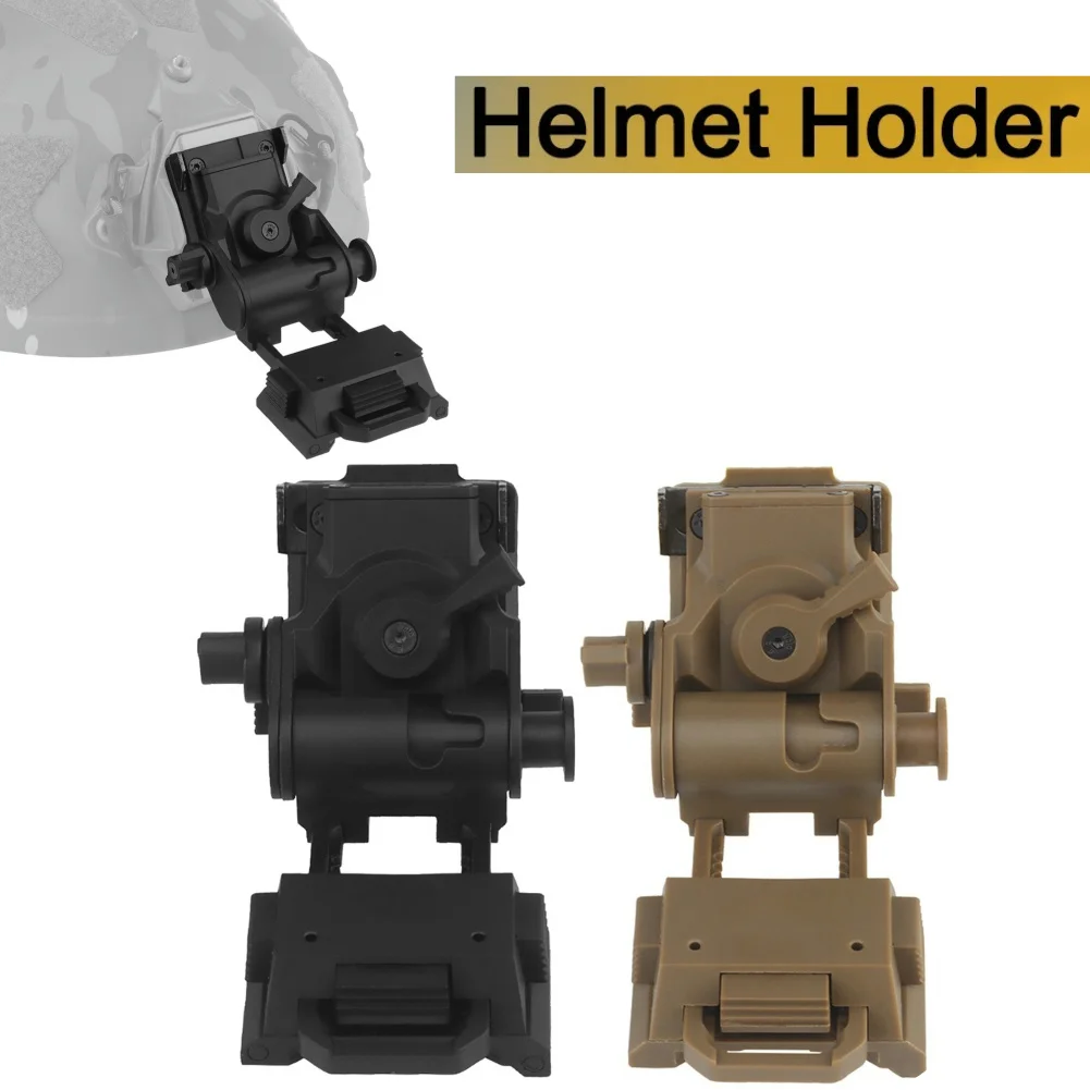 L4G24 NVG Mount Bracket Holder Adjustable Night Vision Goggles Mount Nylon Helmet Mount for PVS15 PVS18 PGPNVG18 Goggles