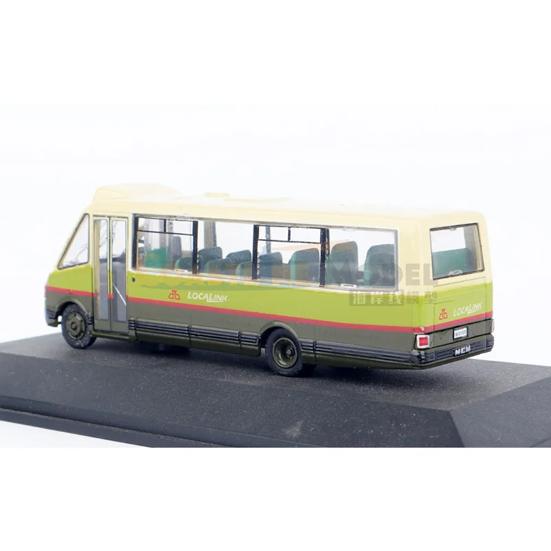 ASIANBUS 1:76 Scale Diecast Alloy MCW Single Decker Bus Toys Cars Model Classics Adult Collectible Souvenir Gifts Static Display