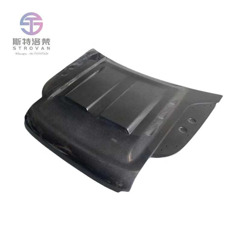 

Upgrade KN Style Dry Carbon Fiber Hood Bonnet for Land Rover Defender 90 110 130
