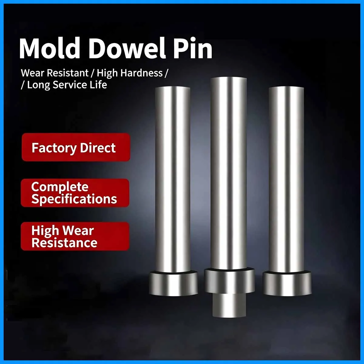 Mold Cross/T-shaped Pin Precision Cylindrical Fixed Floating Material Pin Top Material Pin