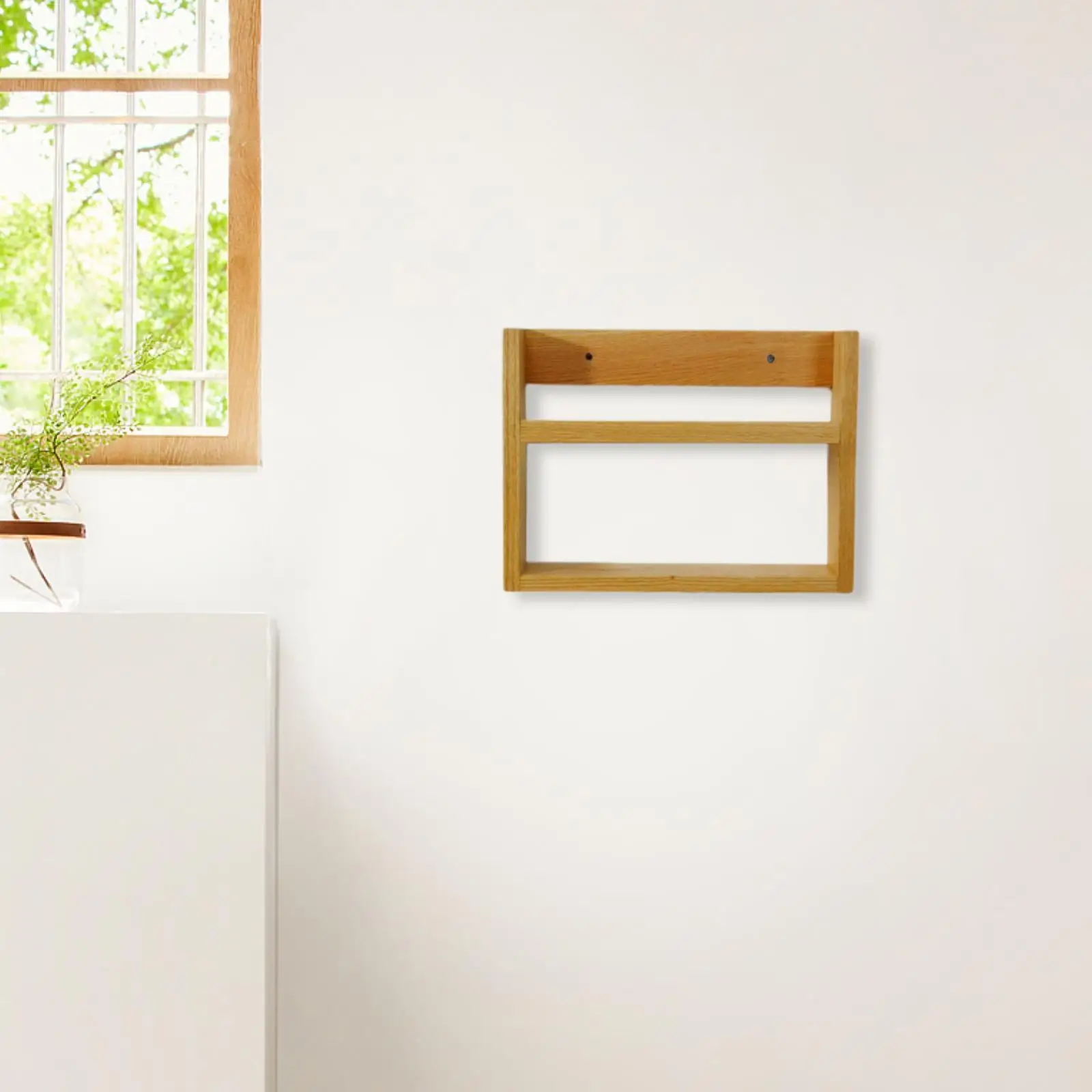 Wall Mounted Magazine Holder Nordic Storage Rack for Waiting Room Home Decor