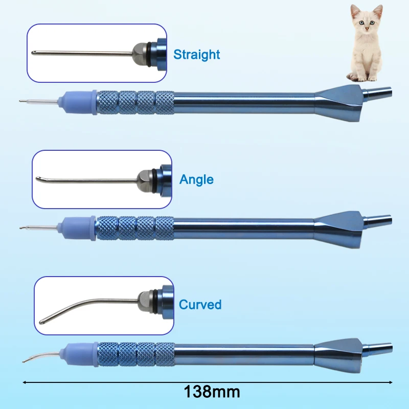 Titanium Alloy Ultra Microemulsion Sucking Handle Ultrasonic Sucking Handle Microscopic Ophthalmic Tool