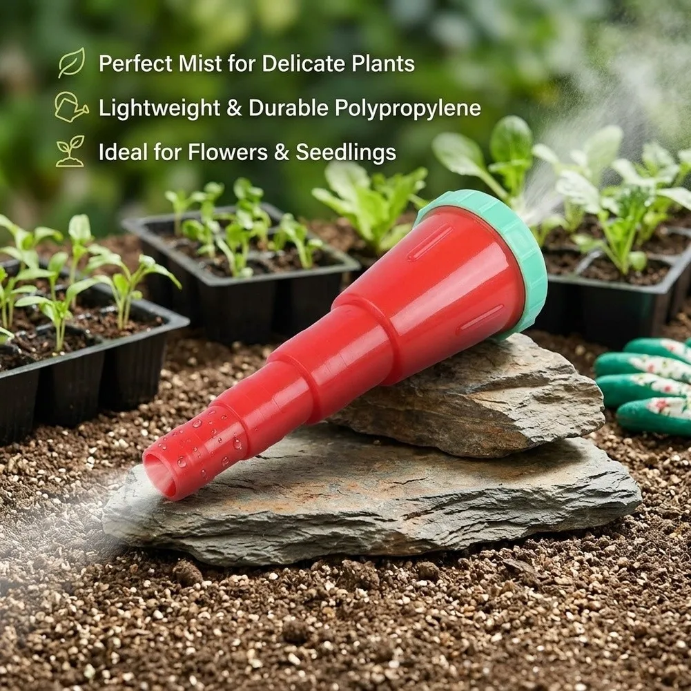 1pc Multi-functional Plastic Watering Tool With Even Mist Spray For Garden Irrigation Landscaping Indoor Plant Care