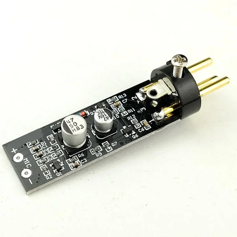 15-48V Phantom Power Electret Condenser Microphone Amplifier Board For K Song Recording Conference Speech 125Db NEW