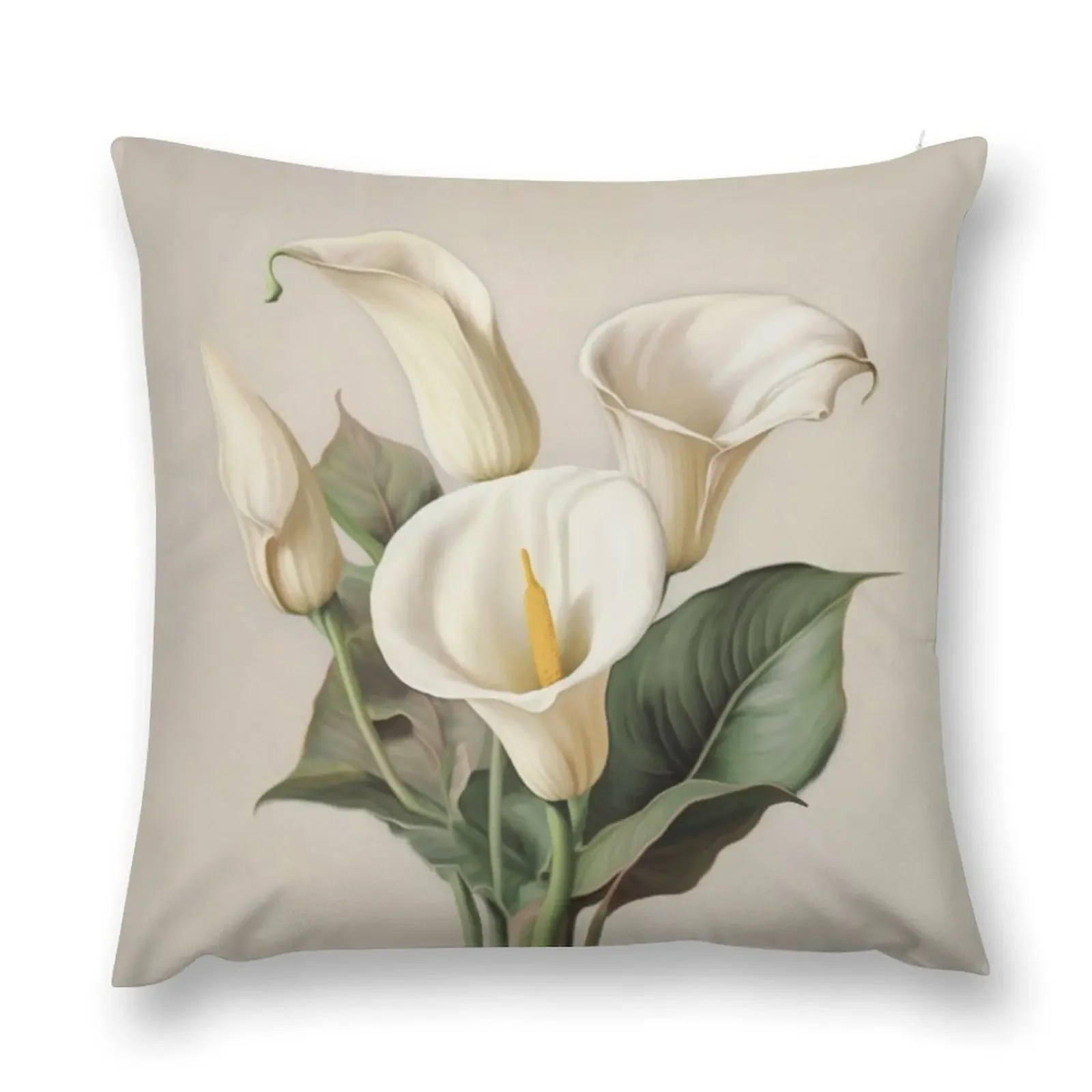 

Calla Lilies Throw Pillow Pillow Case Christmas Sofa Cushions Covers pillow