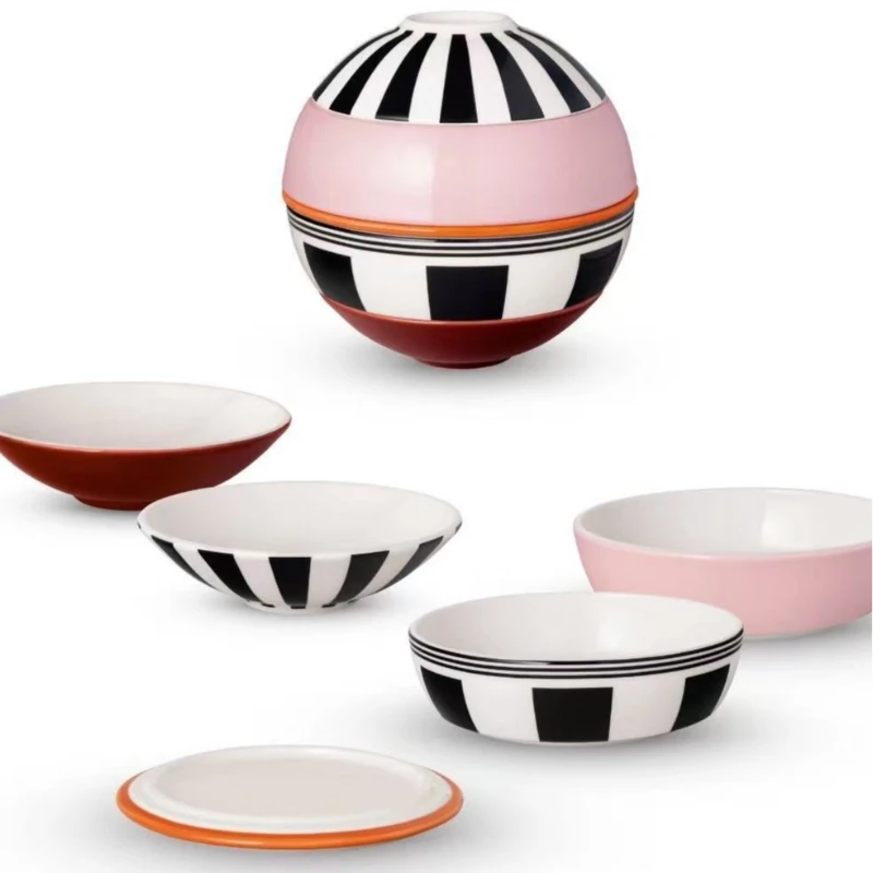 

High-value plate set, small fresh plate gift.