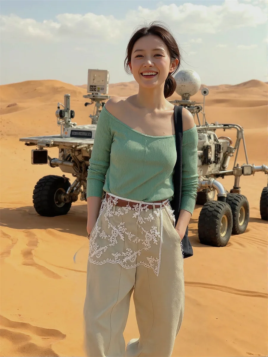 

Mesh All-match Fashion Skirts Womens Tiered Pleated Cake Ruffle Layered Applique Modern Chic Artistic Elegant Feminina Patchwork