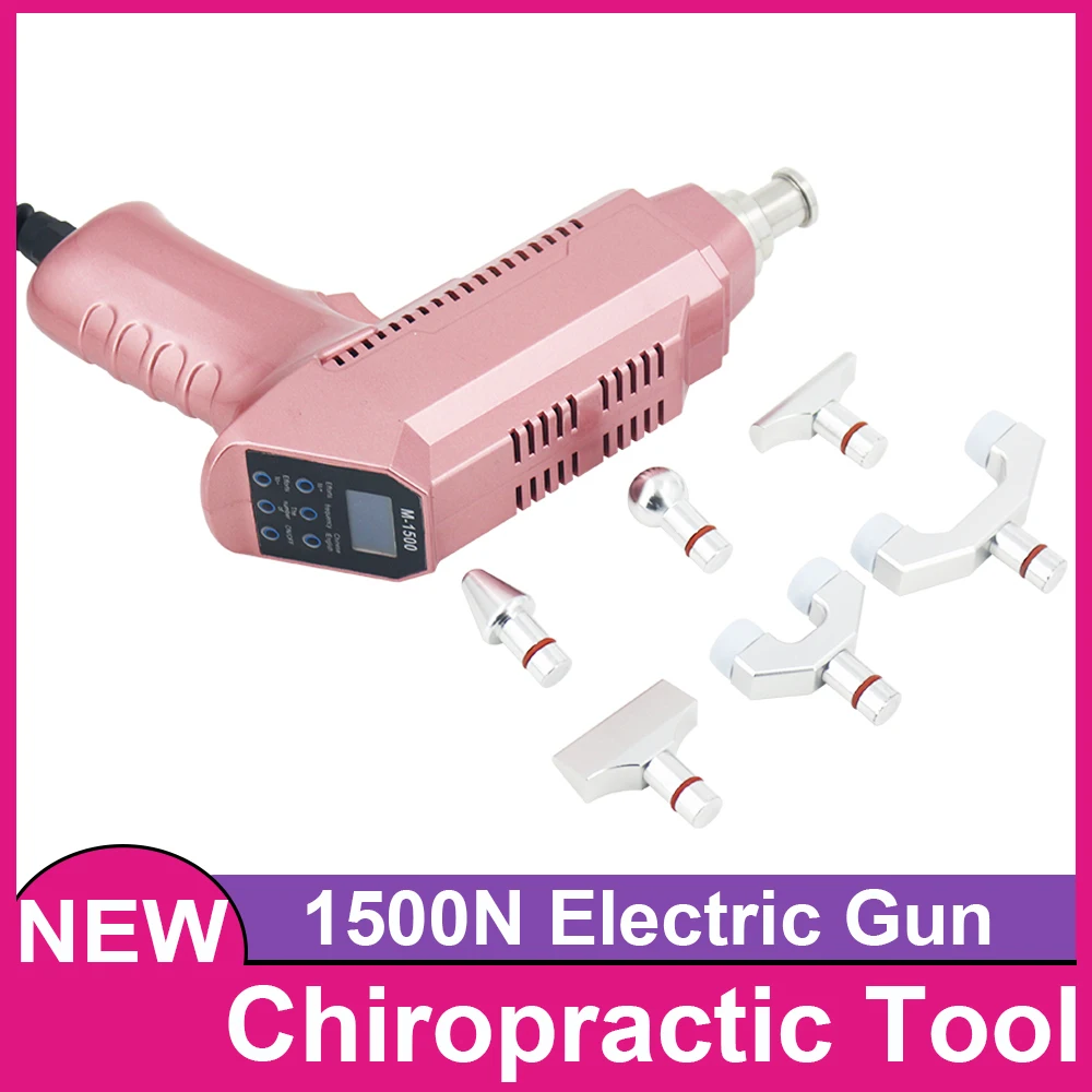 

Professional Chiropractic Adjusting Tool 1500N Adjustable Physiotherapy Spine Correction Deep Tissue Muscle Relax Massage