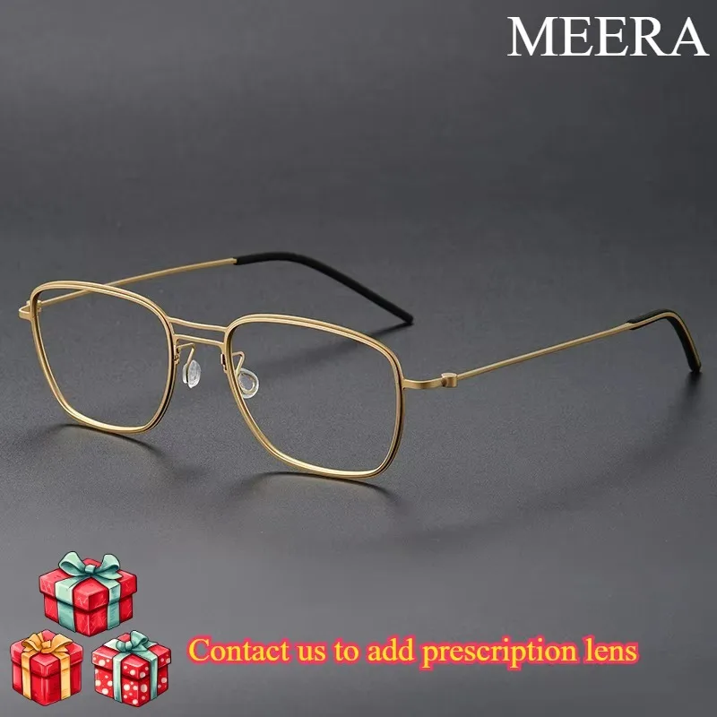 

5524 Ultra-light Retro Pure Titanium Optical Glasses Frame Men's Anti-blue light Fashion Trend Women's Prescription Eyewear