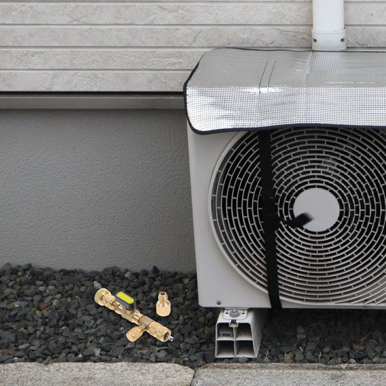 

Air Conditioner Valves Core Remover Tool Plastic Copper Stem Installer Refrigerant Wrench HVAC Accessories Split System Service