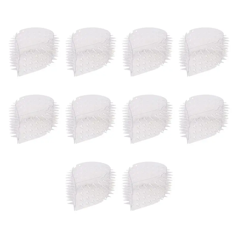 

2025 Trend Spikes Repeller Cat Plastic Bird Repellent Anti Pigeon Anti-Bird Squirrel Garden Fences Control Transparent Spikes